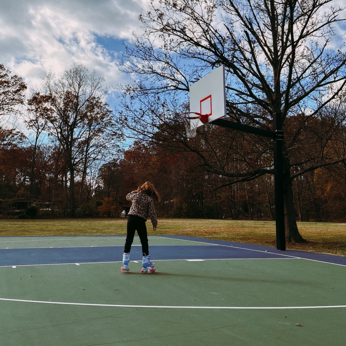 Roller skating break